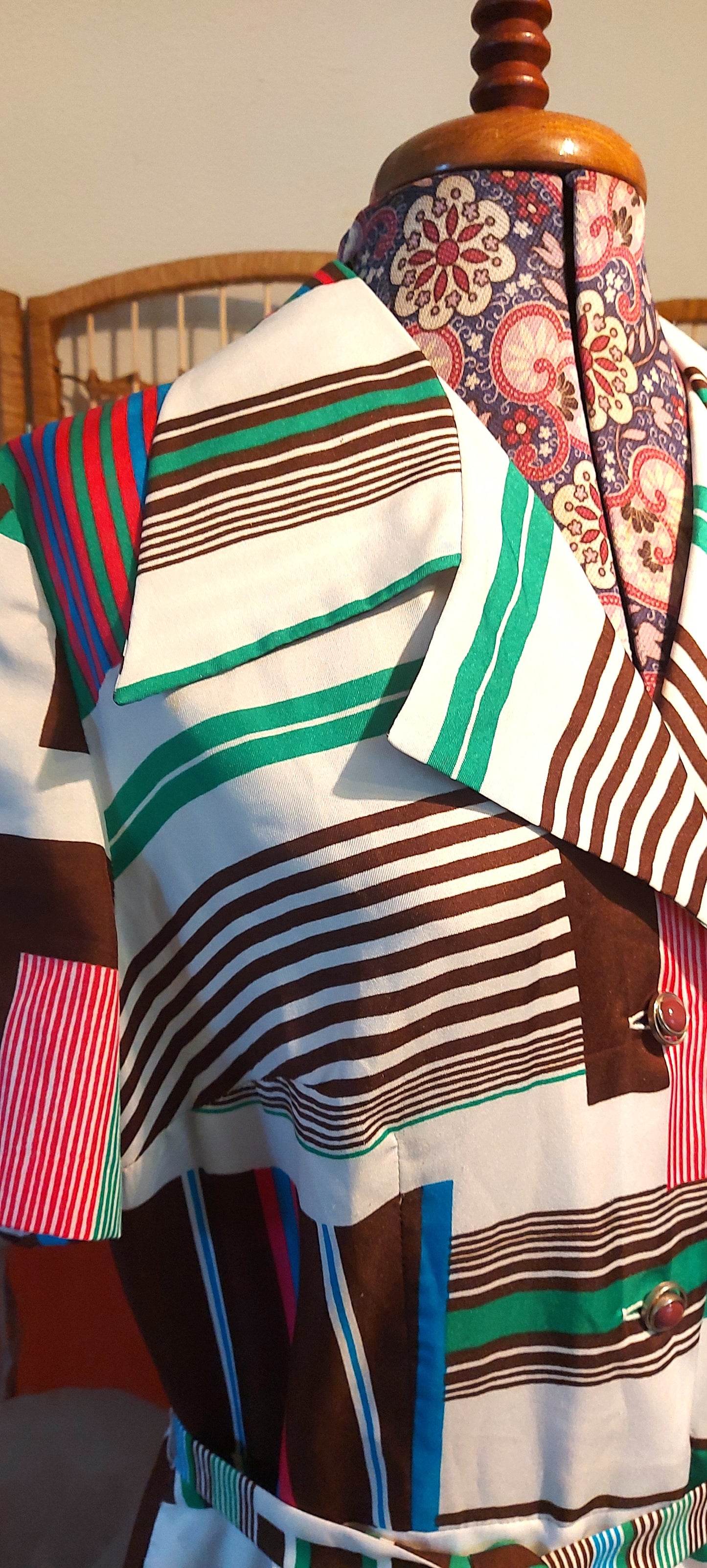 Gina Geometric Print Dress