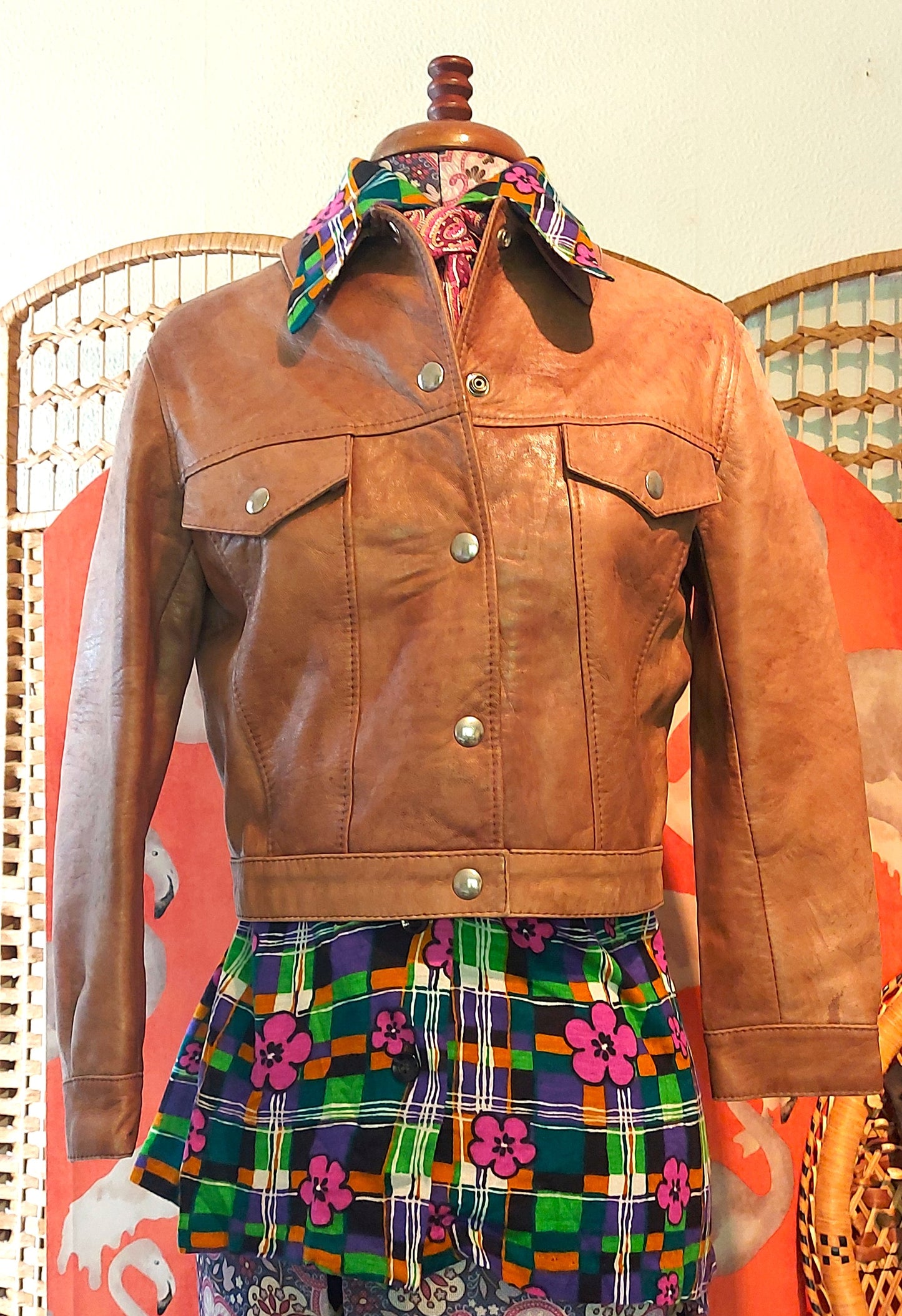 1970's Sheena Leather Jacket