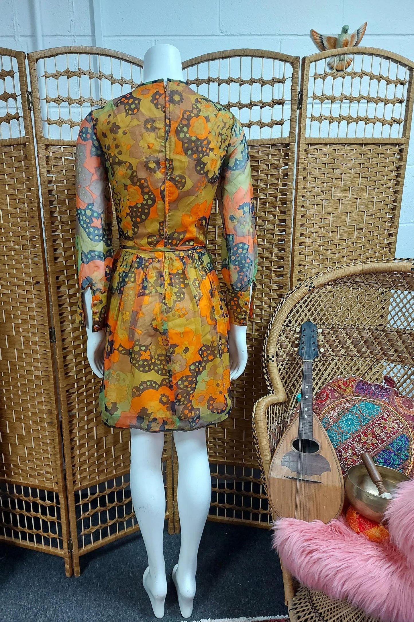 1970's psychedelic Carnaby calling Dress