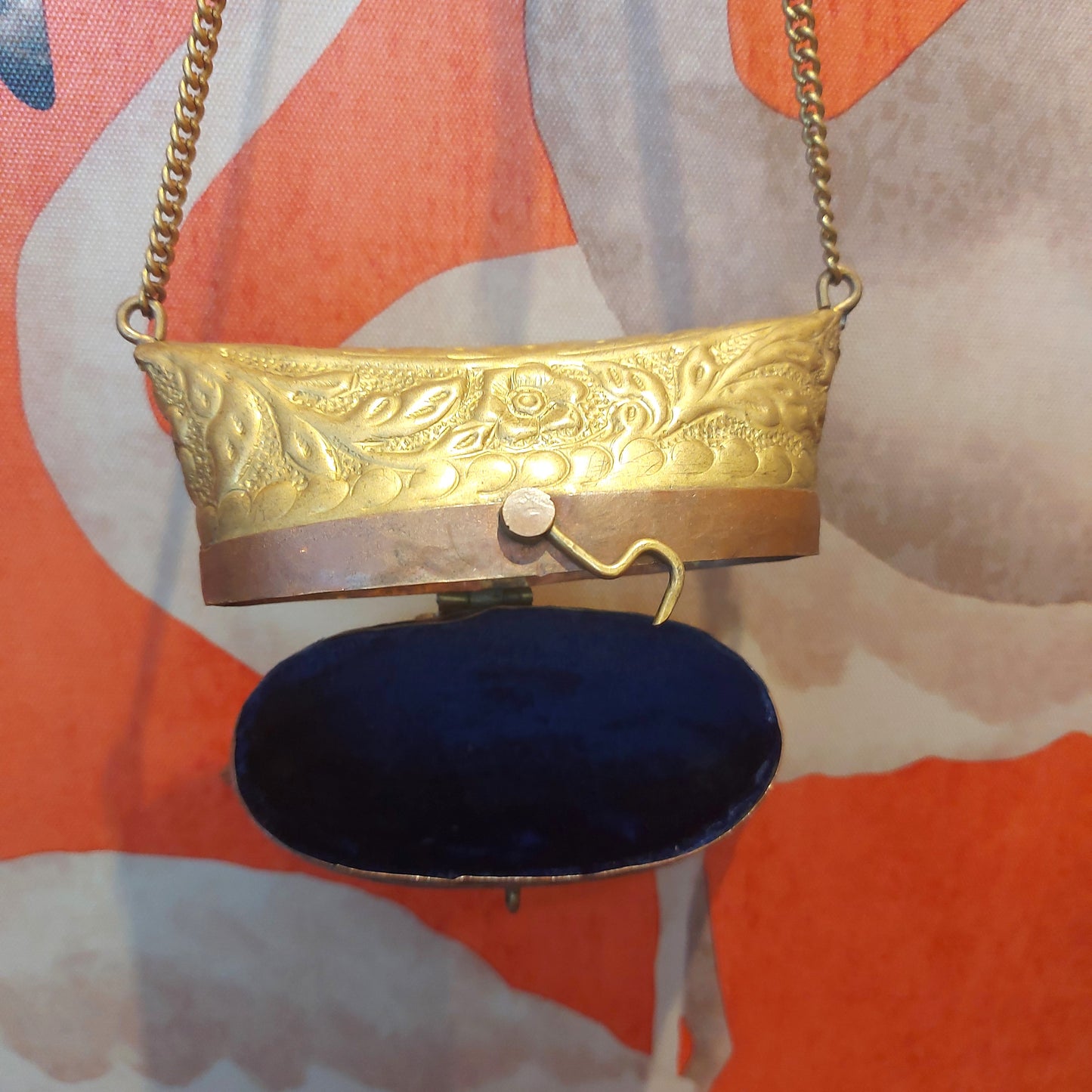 1920's Brass and Copper Minaudiere Purse/bag